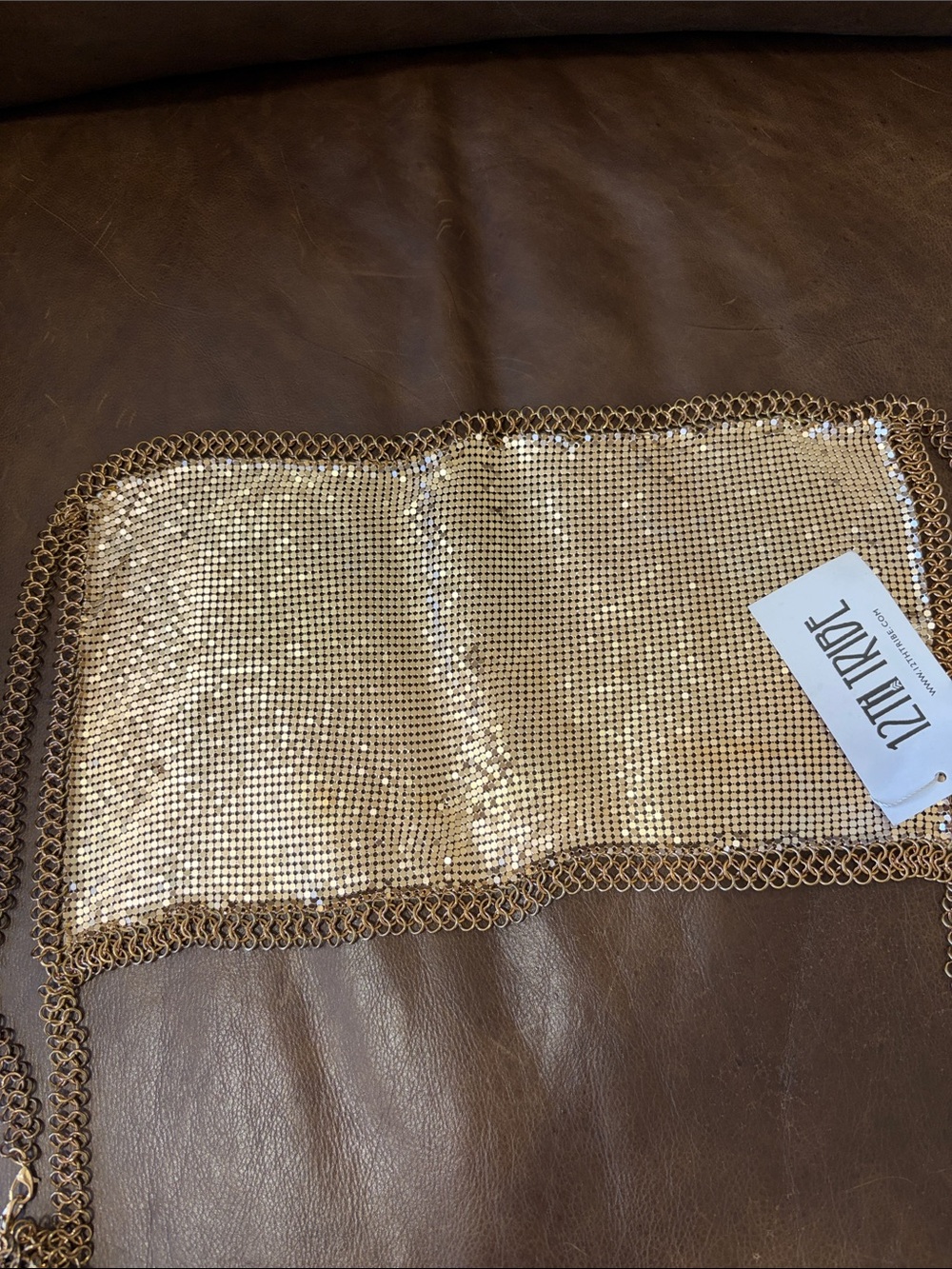 12th Tribe Gold Mesh Chainmail Too